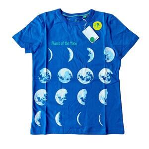 NWT Mini Boden Moon Glow In The Dark Tee 9/10